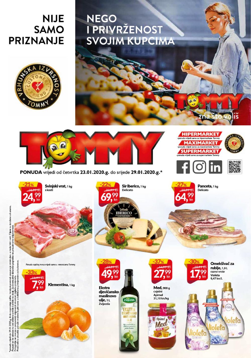 Tommy katalog Akcija 23.01.-29.01.2020.