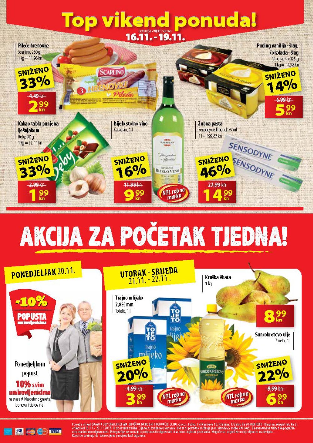 NTL katalog Tjedna super ponuda 16.11.-22.11.2017. Lučko