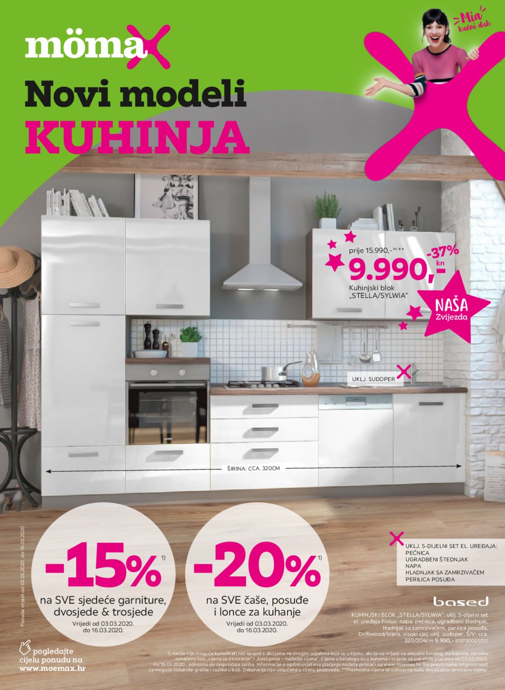 Momax Novi modeli kuhinja 03.03.-17.03.2020.