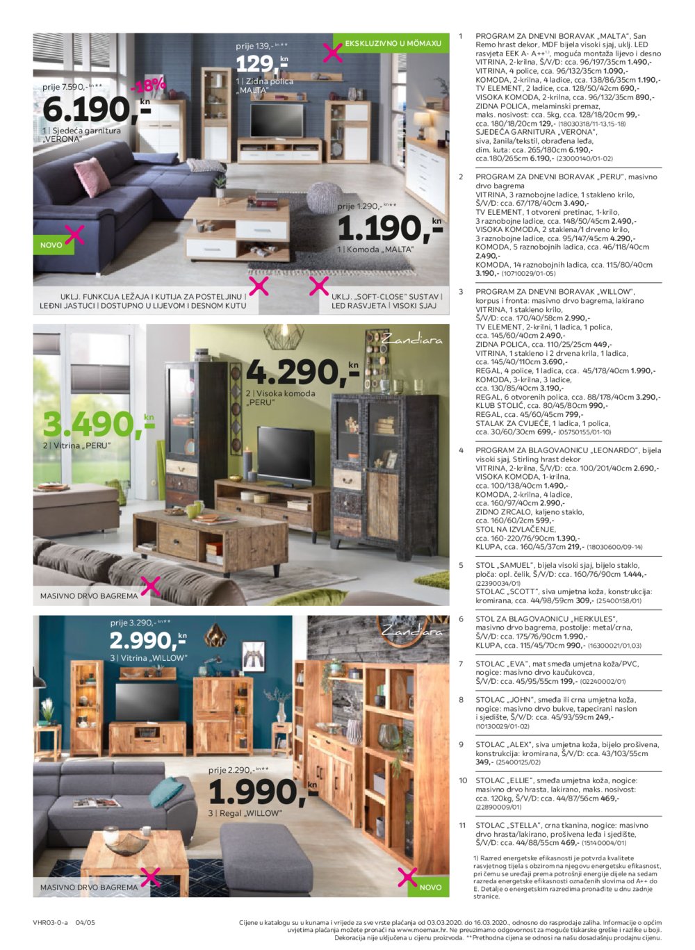 Momax Novi modeli kuhinja 03.03.-17.03.2020.