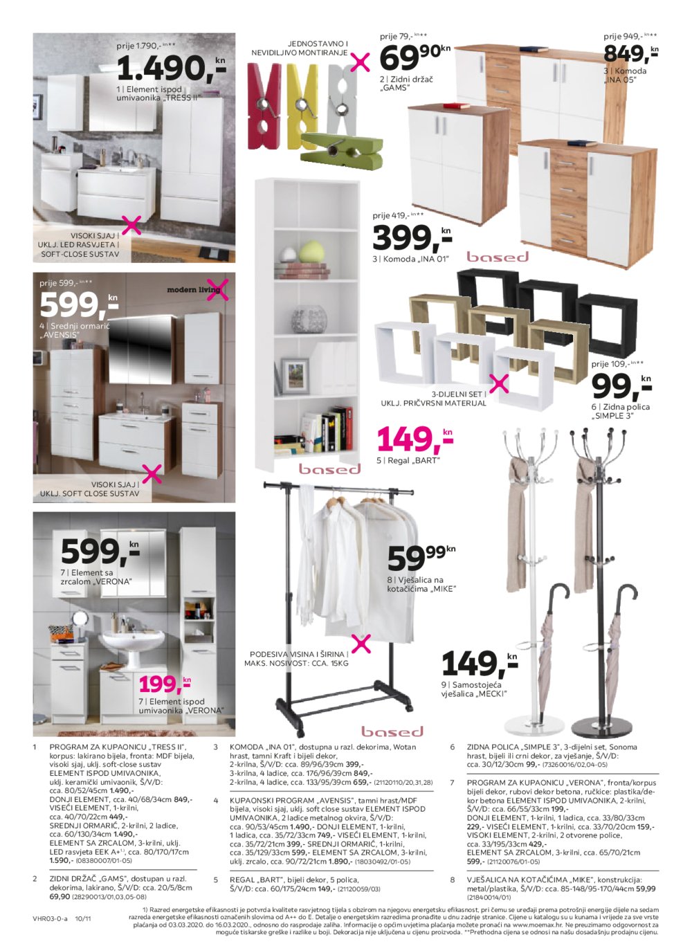 Momax Novi modeli kuhinja 03.03.-17.03.2020.