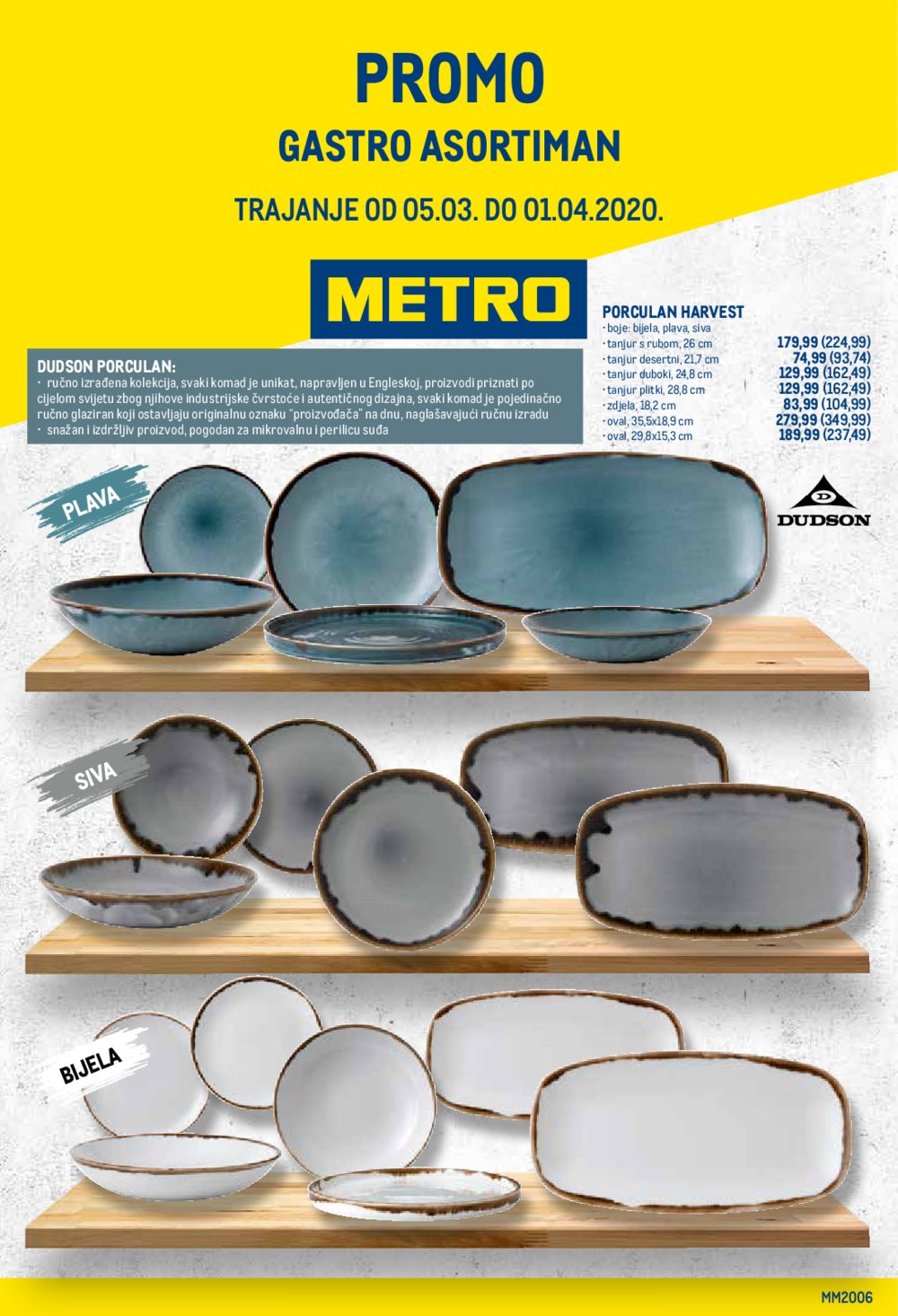 Metro katalog Akcija Gastro asortiman 05.03.-01.04.2020.