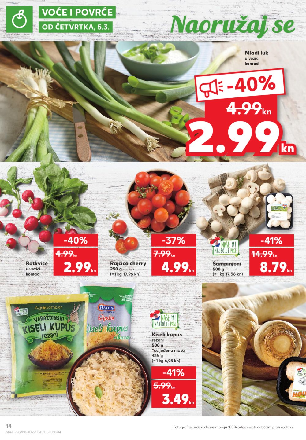 Kaufland katalog Akcija 05.03.-11.03.2020. Ka, Đa, Ri, Vž