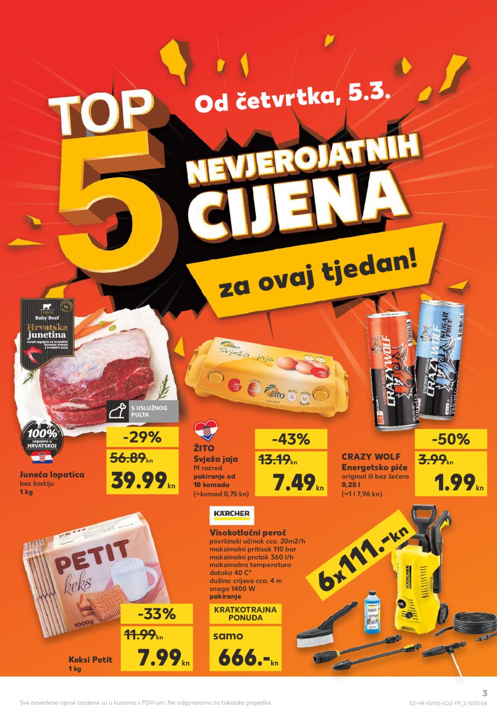 Kaufland katalog Akcija 05.03.-11.03.2020. Ka, Đa, Ri, Vž