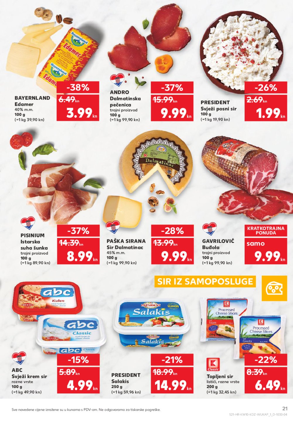 Kaufland katalog Akcija 05.03.-11.03.2020. Ka, Đa, Ri, Vž