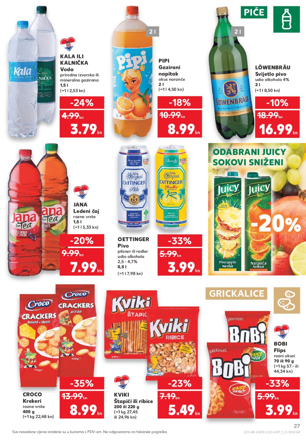 Kaufland katalog Akcija 05.03.-11.03.2020. Ka, Đa, Ri, Vž