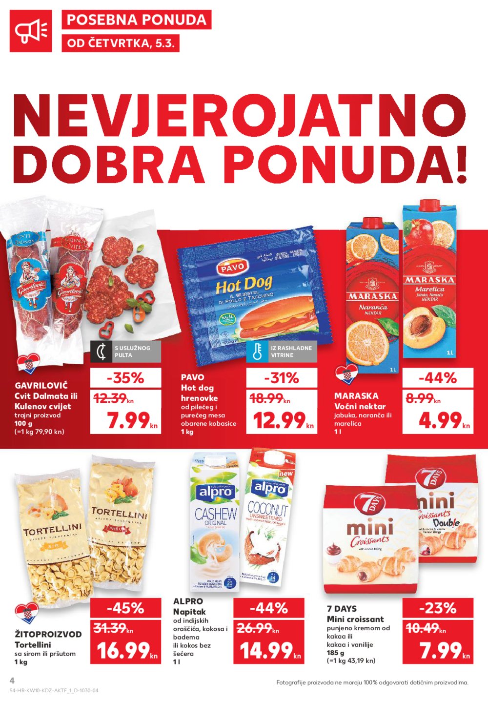 Kaufland katalog Akcija 05.03.-11.03.2020. Ka, Đa, Ri, Vž