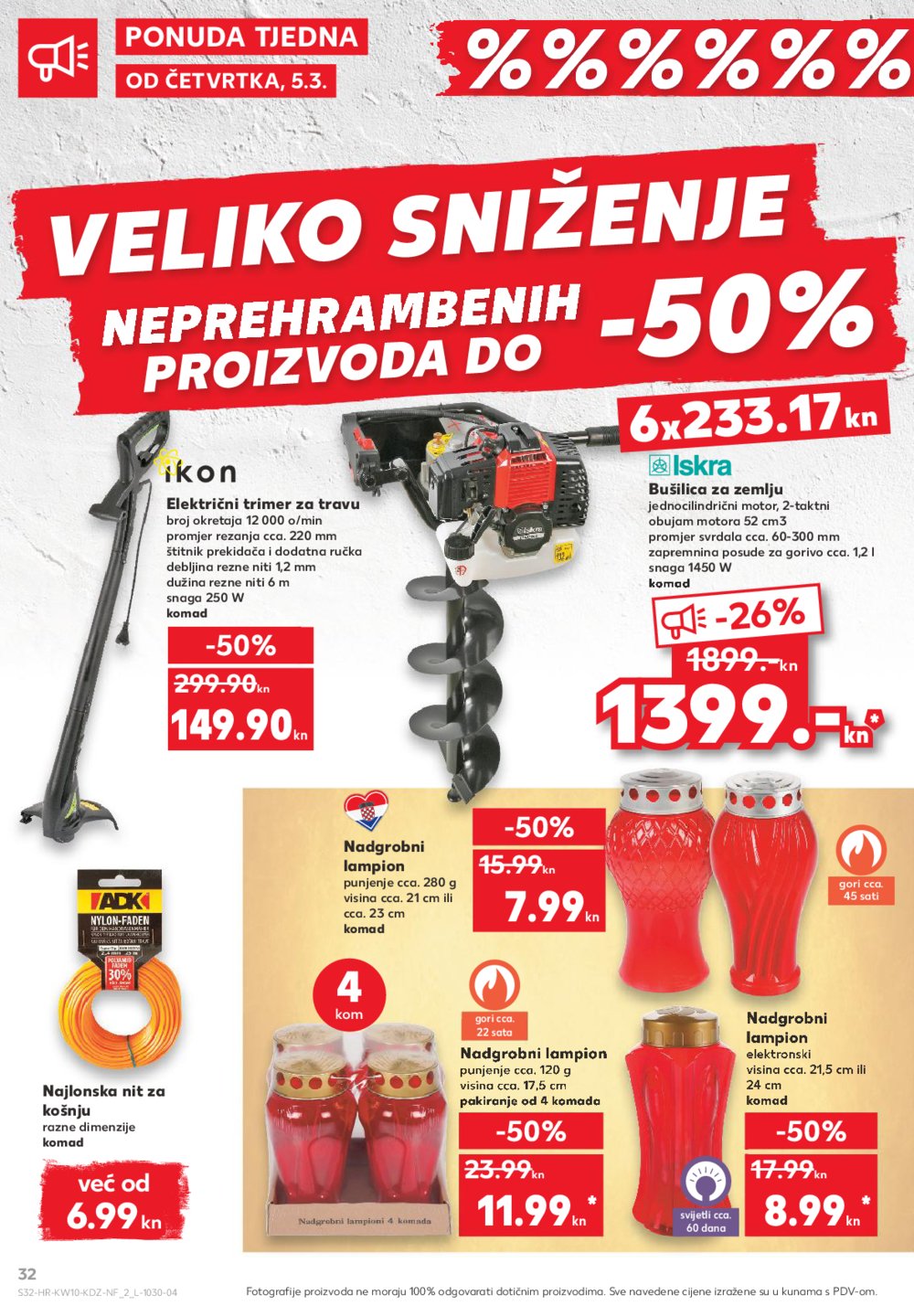Kaufland katalog Akcija 05.03.-11.03.2020. Ka, Đa, Ri, Vž