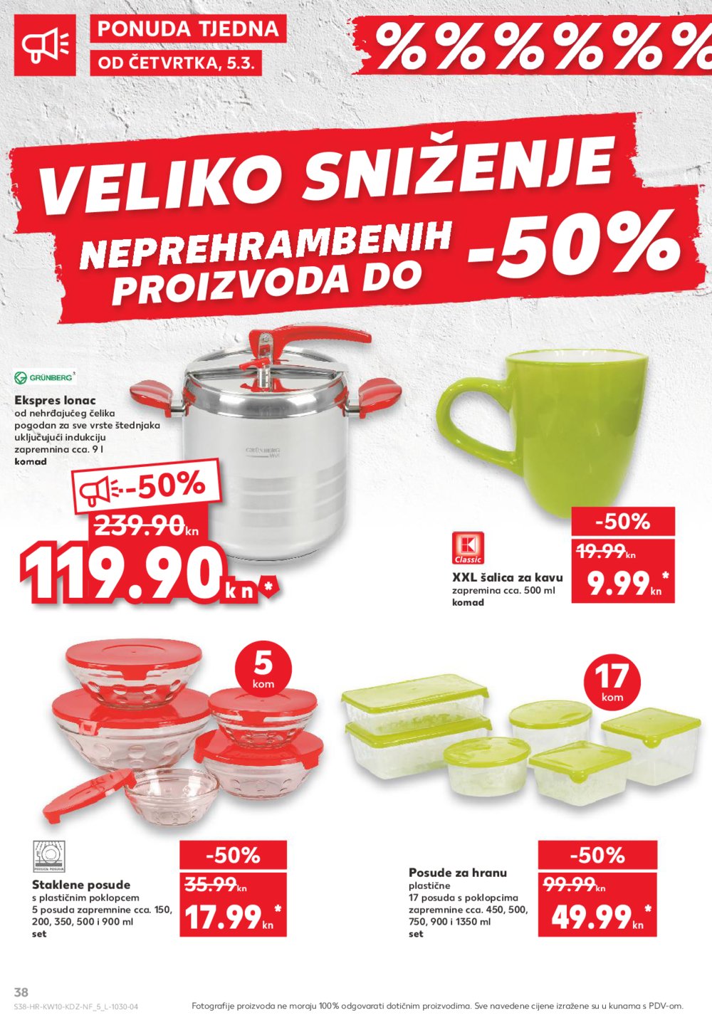Kaufland katalog Akcija 05.03.-11.03.2020. Ka, Đa, Ri, Vž