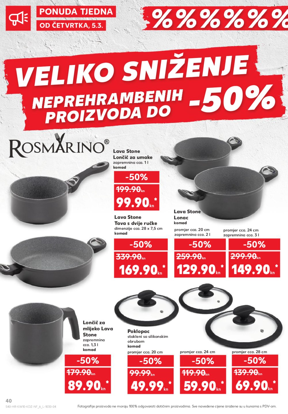Kaufland katalog Akcija 05.03.-11.03.2020. Ka, Đa, Ri, Vž