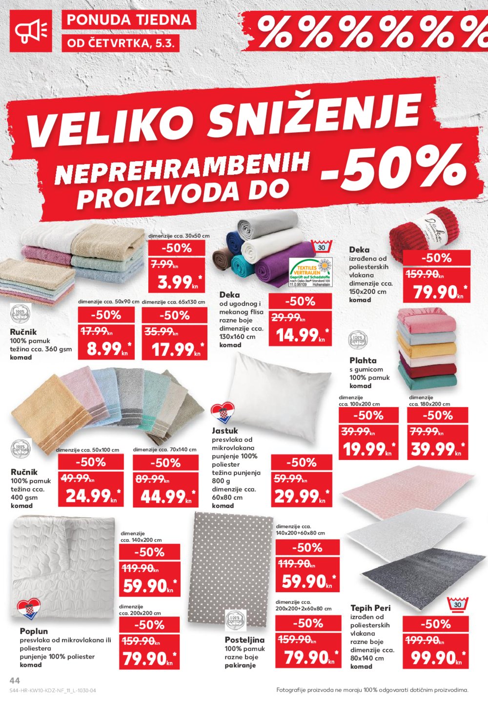 Kaufland katalog Akcija 05.03.-11.03.2020. Ka, Đa, Ri, Vž