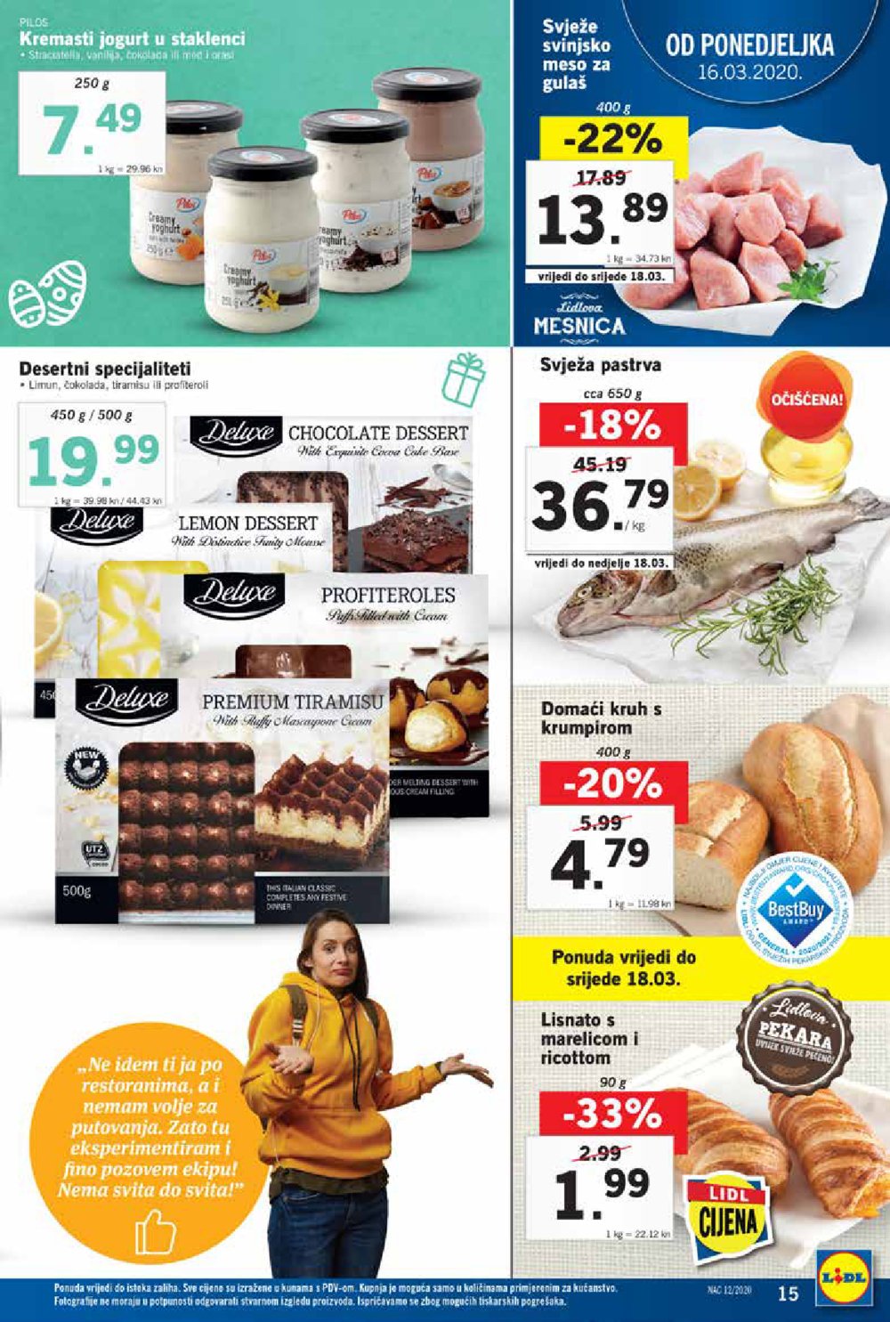 Lidl katalog Akcija 16.03.-22.03.2020.