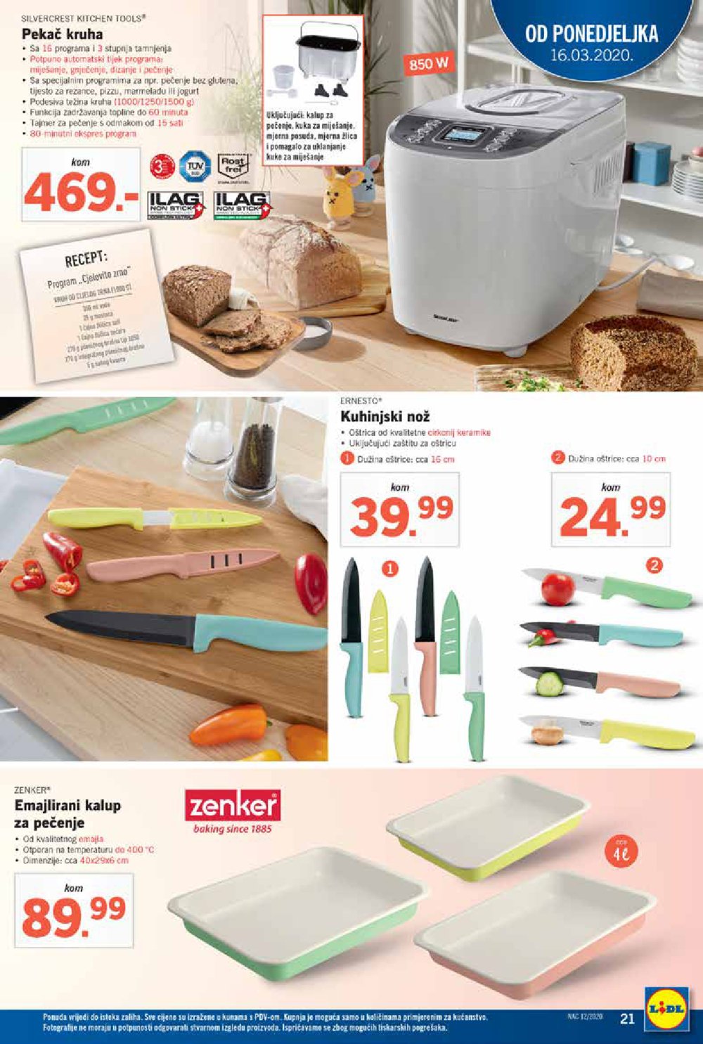 Lidl katalog Akcija 16.03.-22.03.2020.