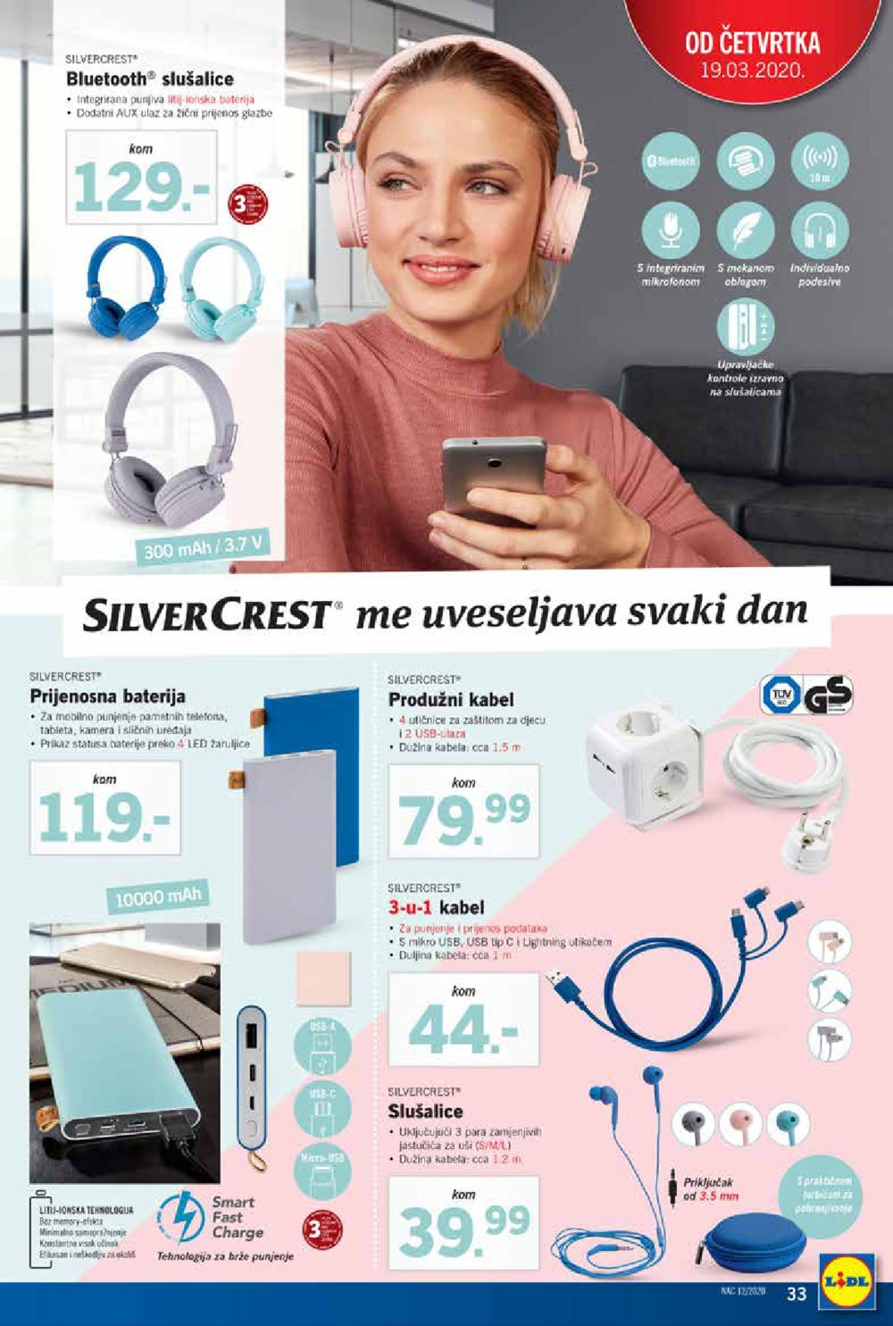 Lidl katalog Akcija 16.03.-22.03.2020.