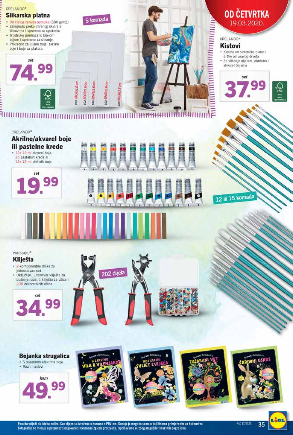 Lidl katalog Akcija 16.03.-22.03.2020.