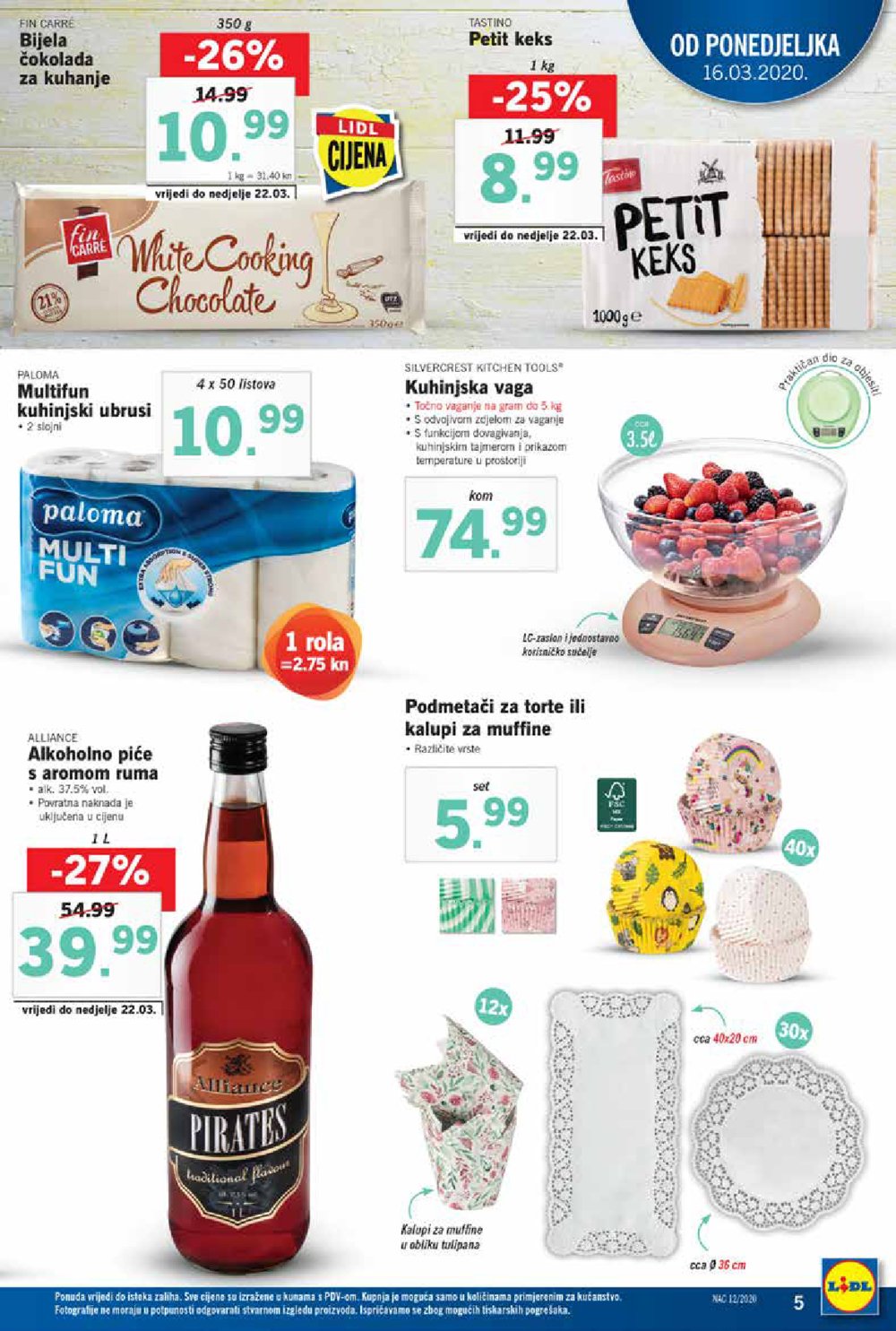 Lidl katalog Akcija 16.03.-22.03.2020.