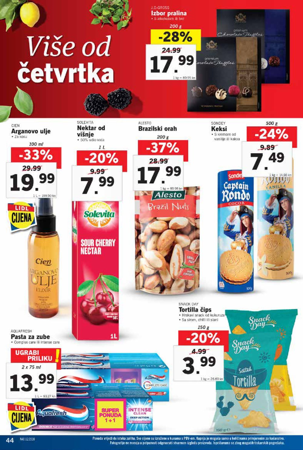 Lidl katalog Akcija 16.03.-22.03.2020.