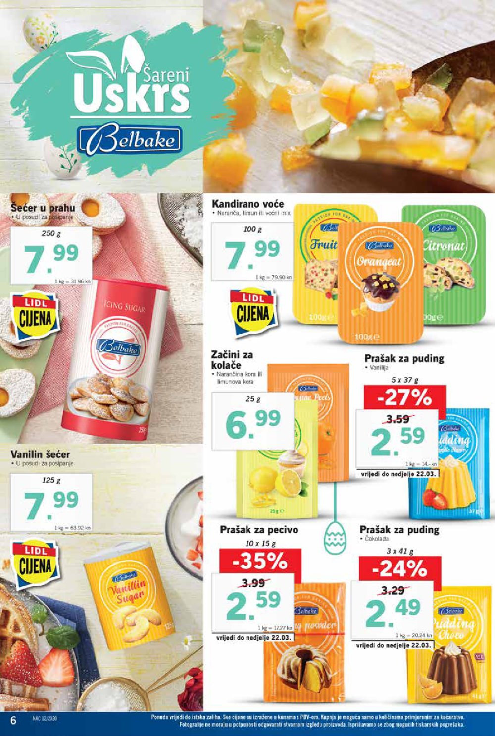 Lidl katalog Akcija 16.03.-22.03.2020.