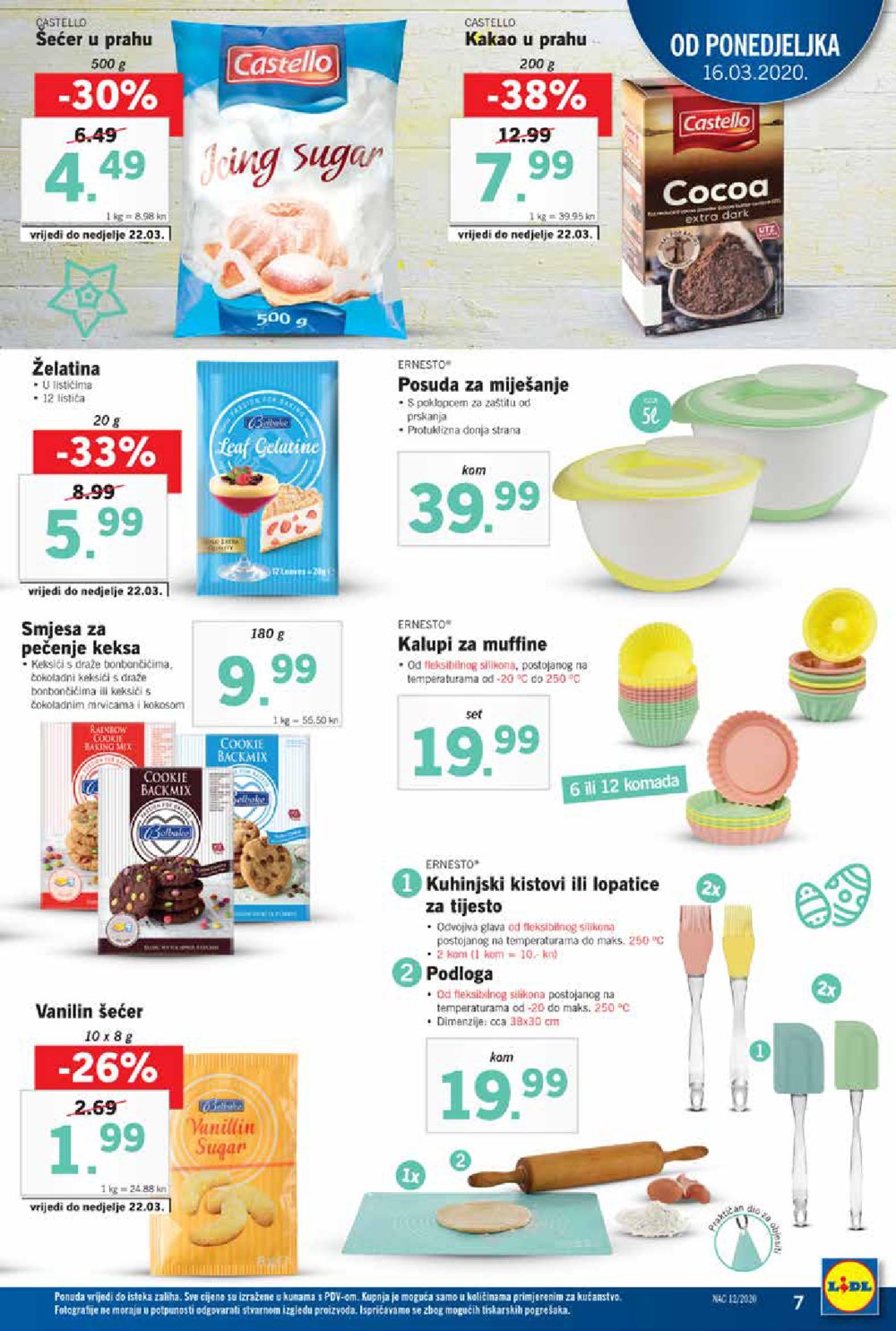 Lidl katalog Akcija 16.03.-22.03.2020.