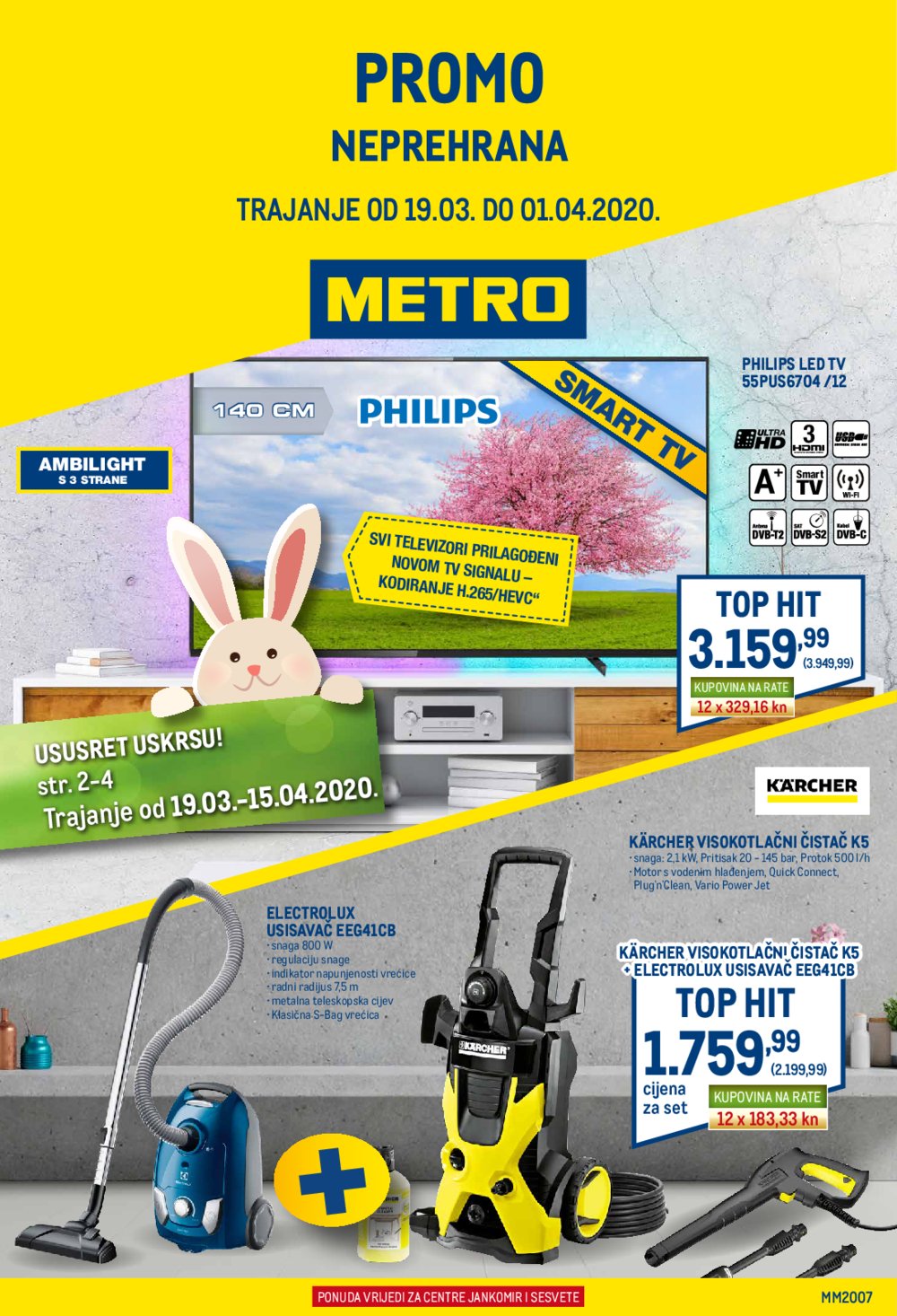 Metro katalog Neprehrana 19.03.-01.04.2020. Zg