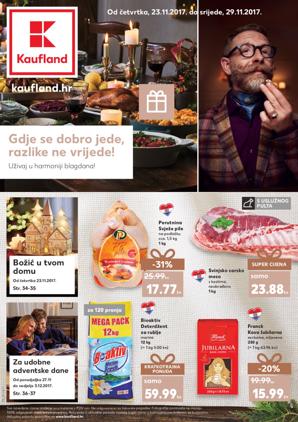 Kaufland katalog Akcija 23.11.-29.11.2017. Čakovec i Slavonski Brod