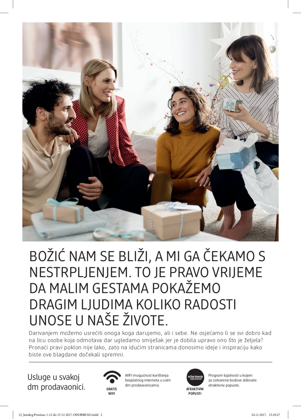 DM katalog Čarolija blagdana od 1.12. do 15.12.2017. 