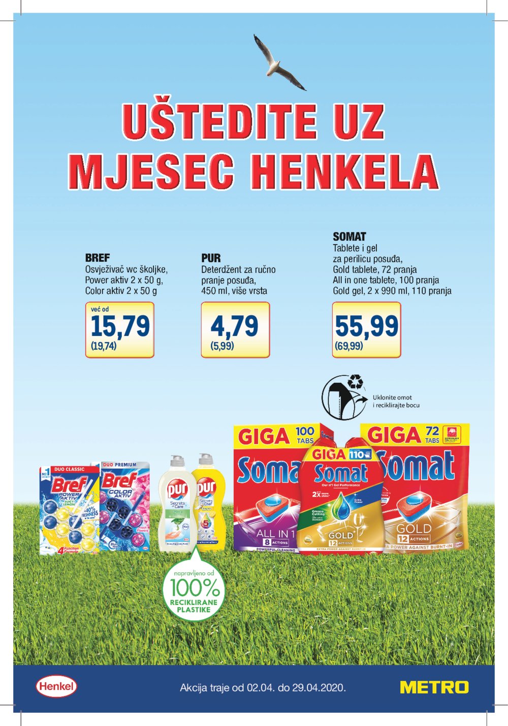 Metro katalog Henkel 02.04.-15.04.2020.