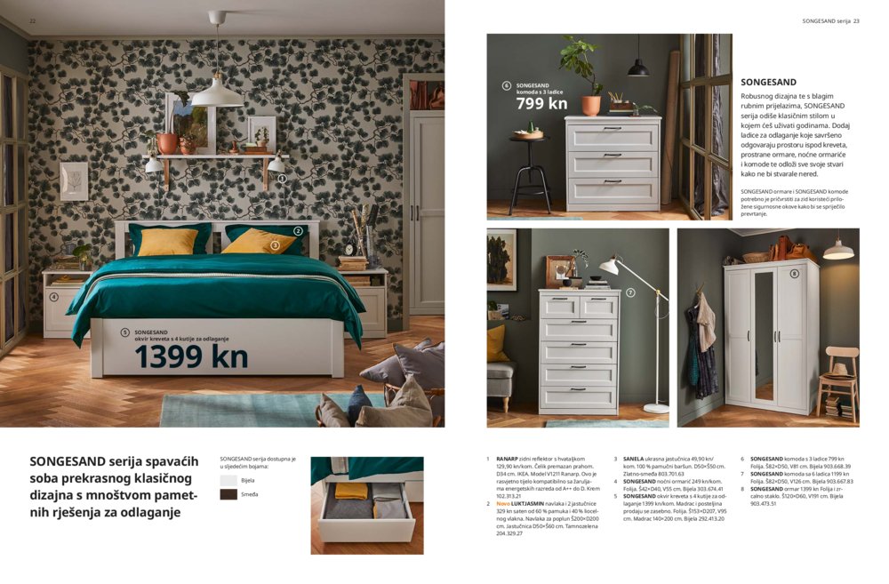 Ikea katalog Spavaće sobe 01.01.-31.12.2020.