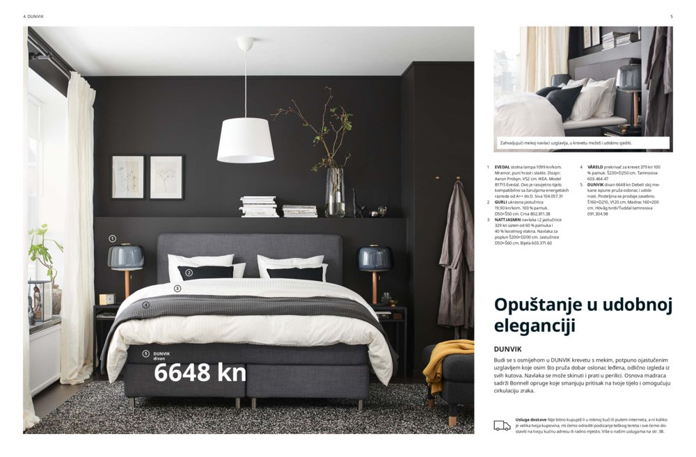 Ikea katalog Spavaće sobe 01.01.-31.12.2020.