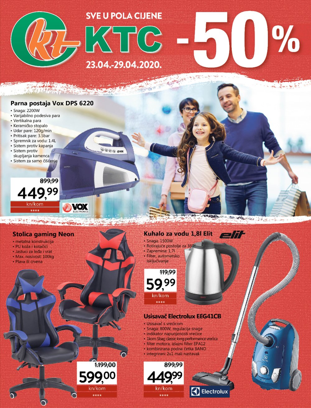 KTC katalog sve u pola cijene 23.04.-29.04.2020.