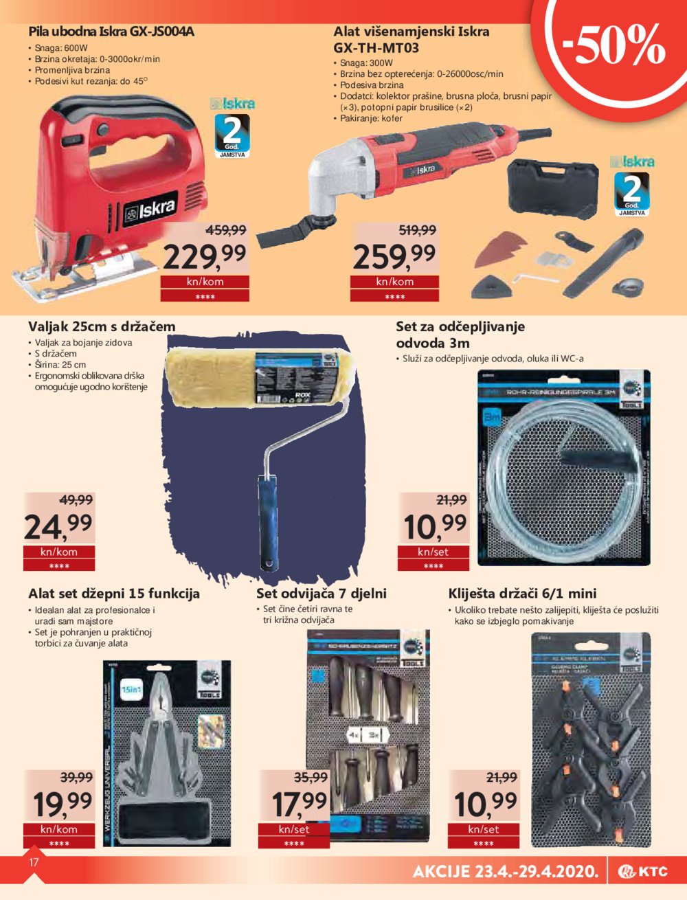 KTC katalog sve u pola cijene 23.04.-29.04.2020.