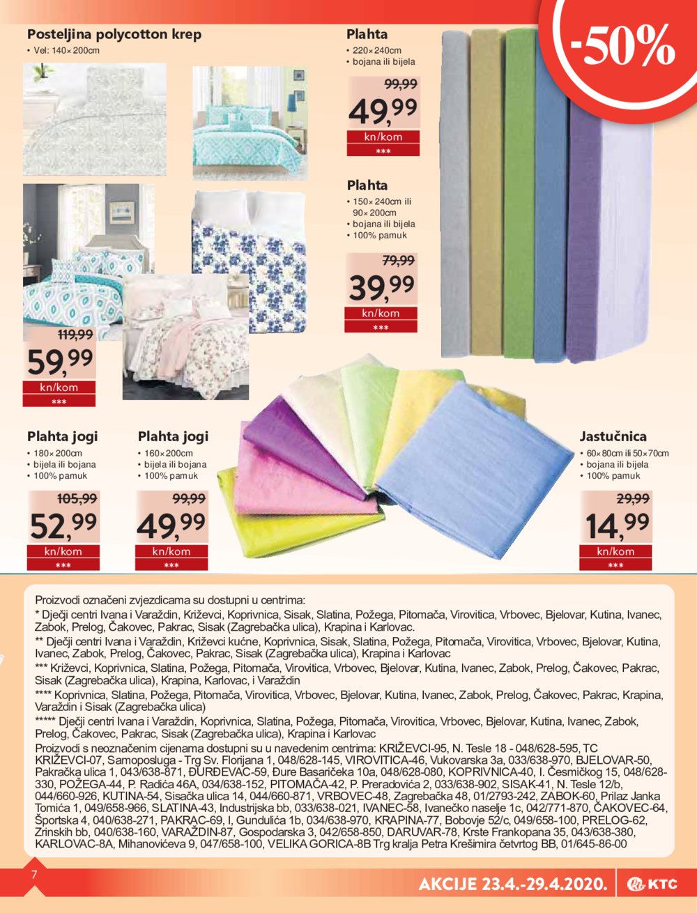 KTC katalog sve u pola cijene 23.04.-29.04.2020.