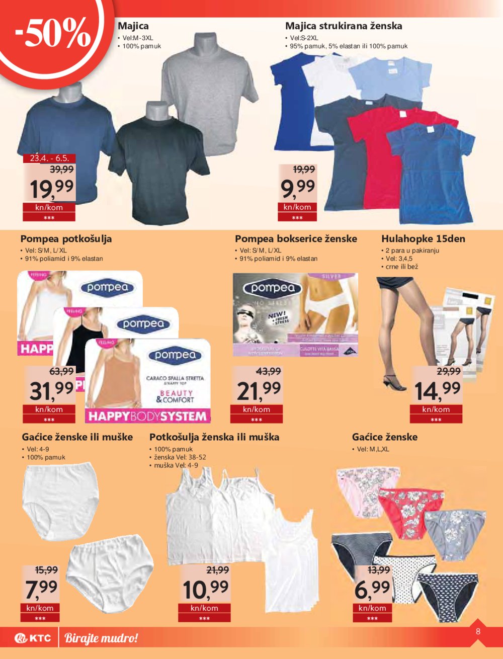 KTC katalog sve u pola cijene 23.04.-29.04.2020.