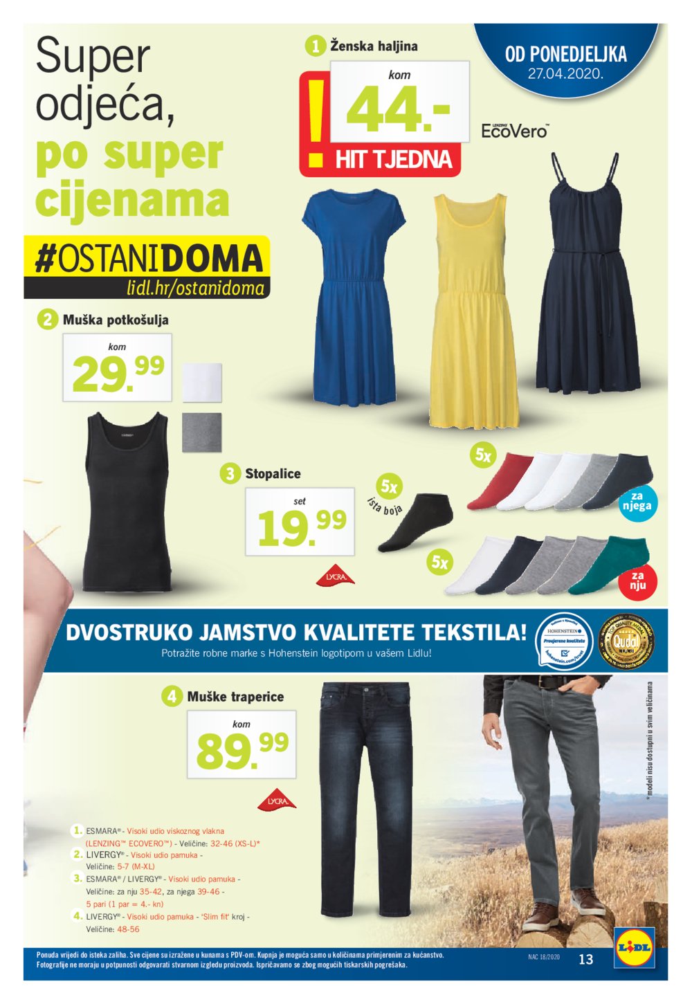 Lidl katalog Akcija 27.04.-03.05.2020.