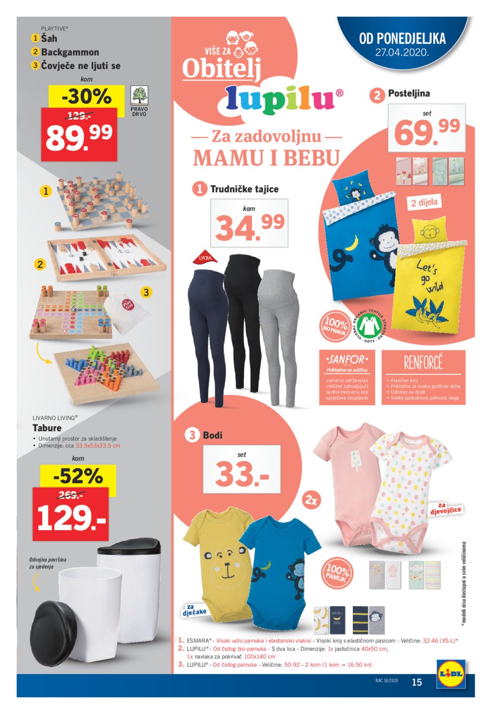 Lidl katalog Akcija 27.04.-03.05.2020.