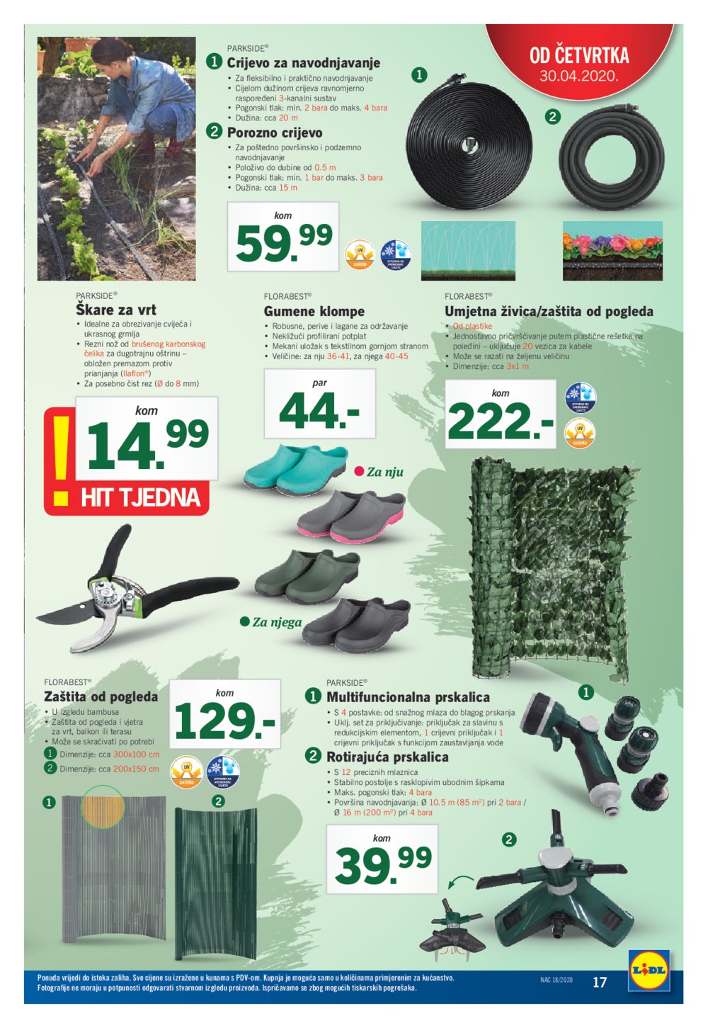 Lidl katalog Akcija 27.04.-03.05.2020.