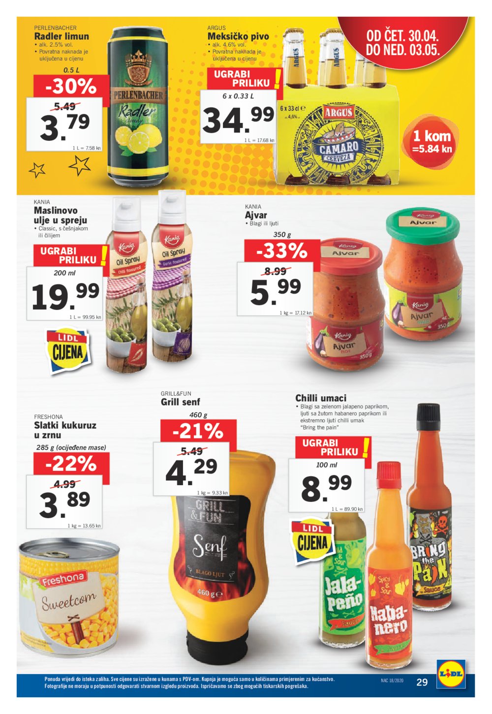 Lidl katalog Akcija 27.04.-03.05.2020.