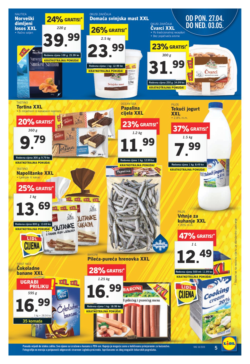 Lidl katalog Akcija 27.04.-03.05.2020.