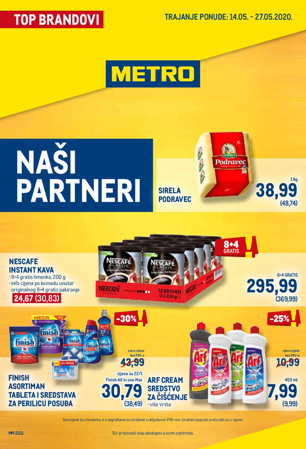 Metro katalog Ponuda partnera 14.05.-27.05.2020.