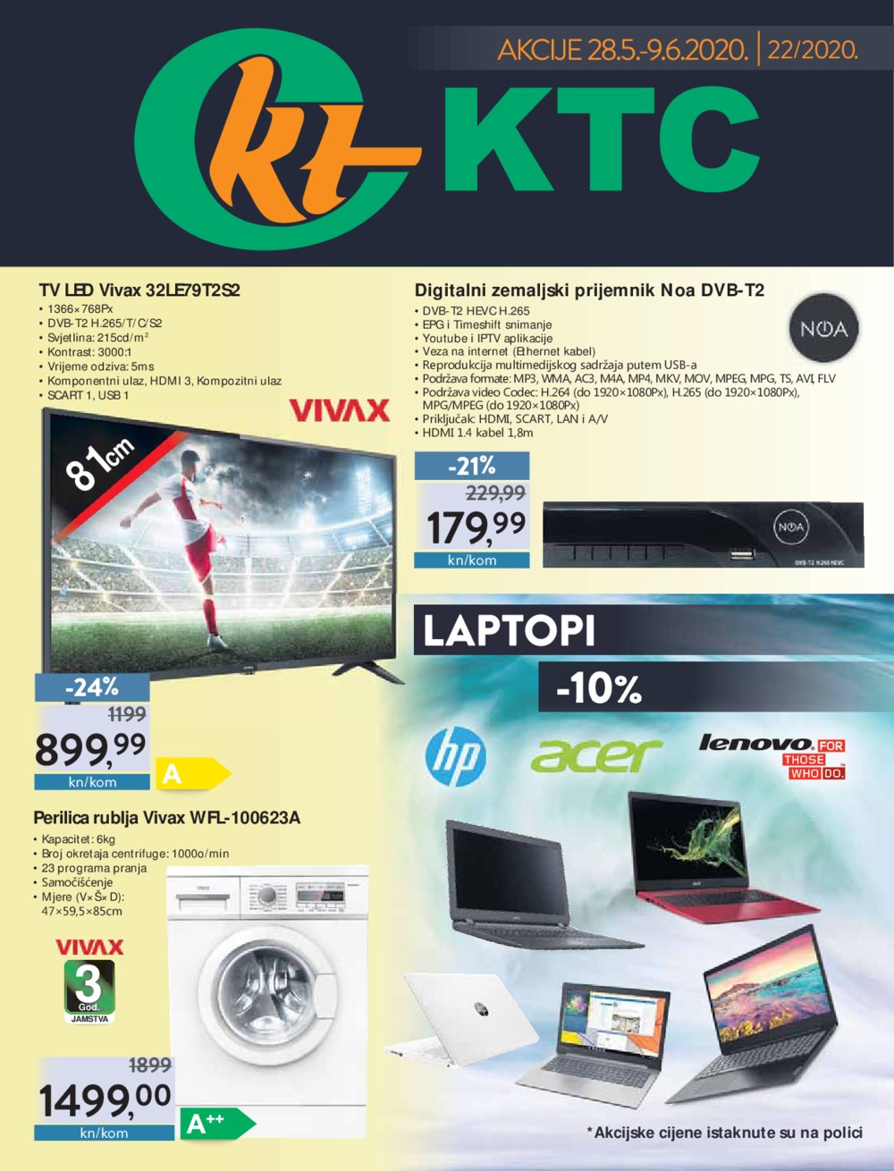KTC katalog Akcija Tehnika 28.05.-09.06.2020.