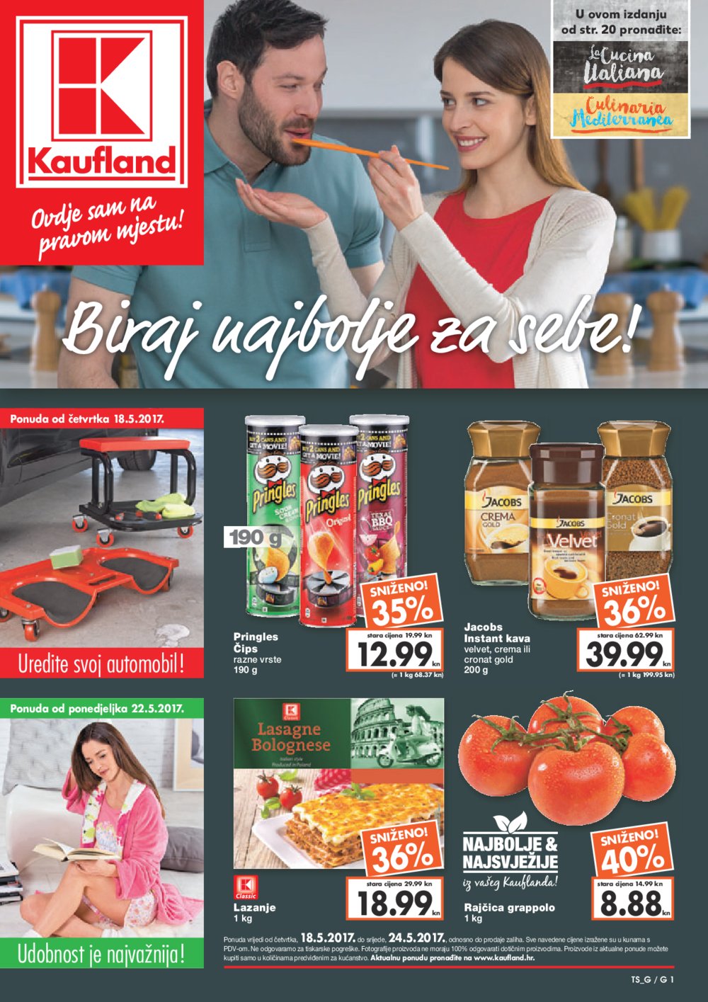Kaufland katalog biraj najbolje za sebe od 18.05. do 24.05.2017.