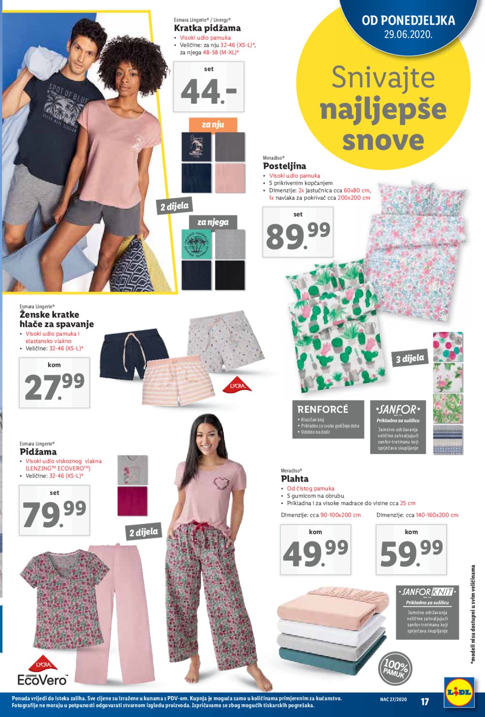 Lidl katalog Akcija 29.06.-05.07.2020.