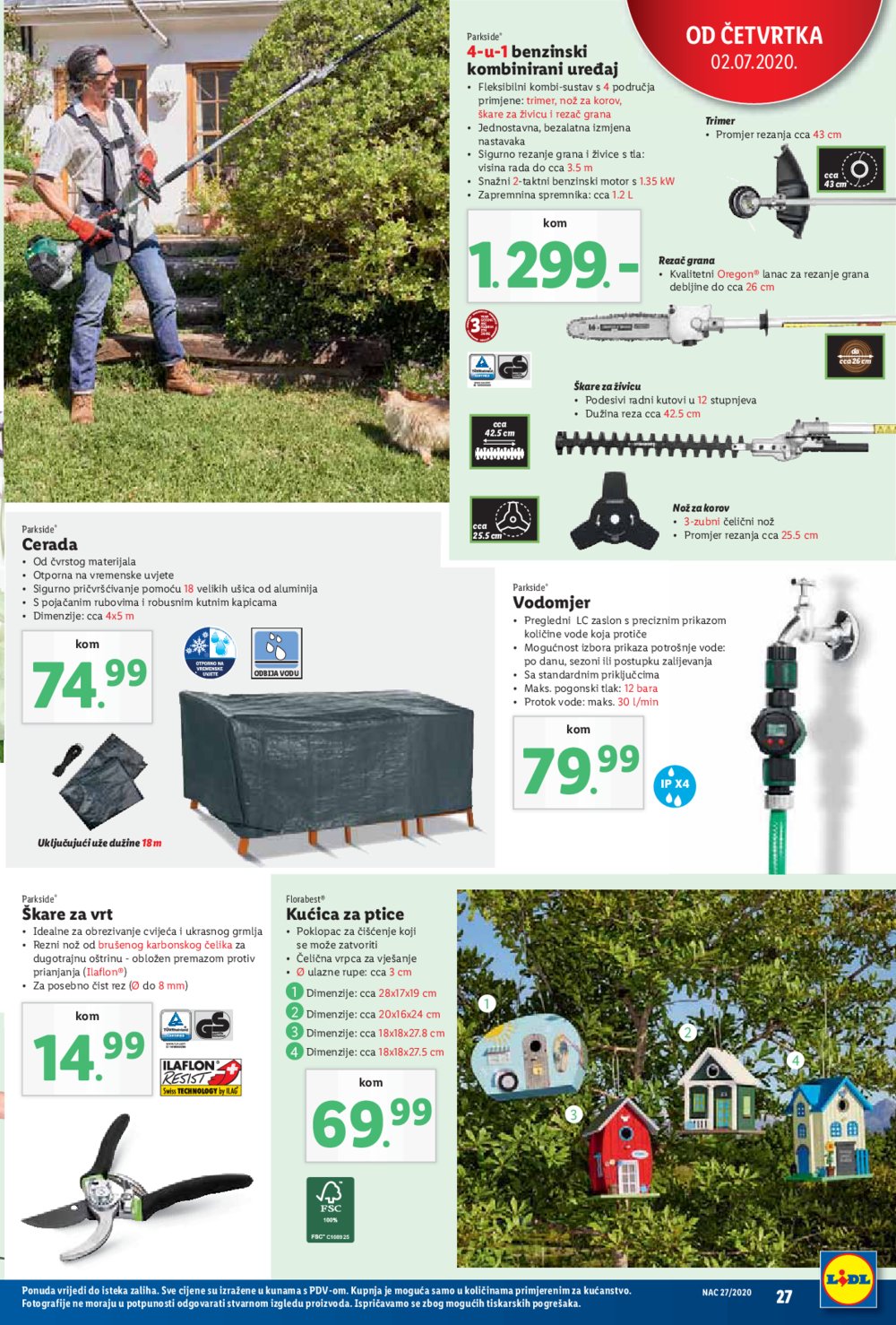 Lidl katalog Akcija 29.06.-05.07.2020.