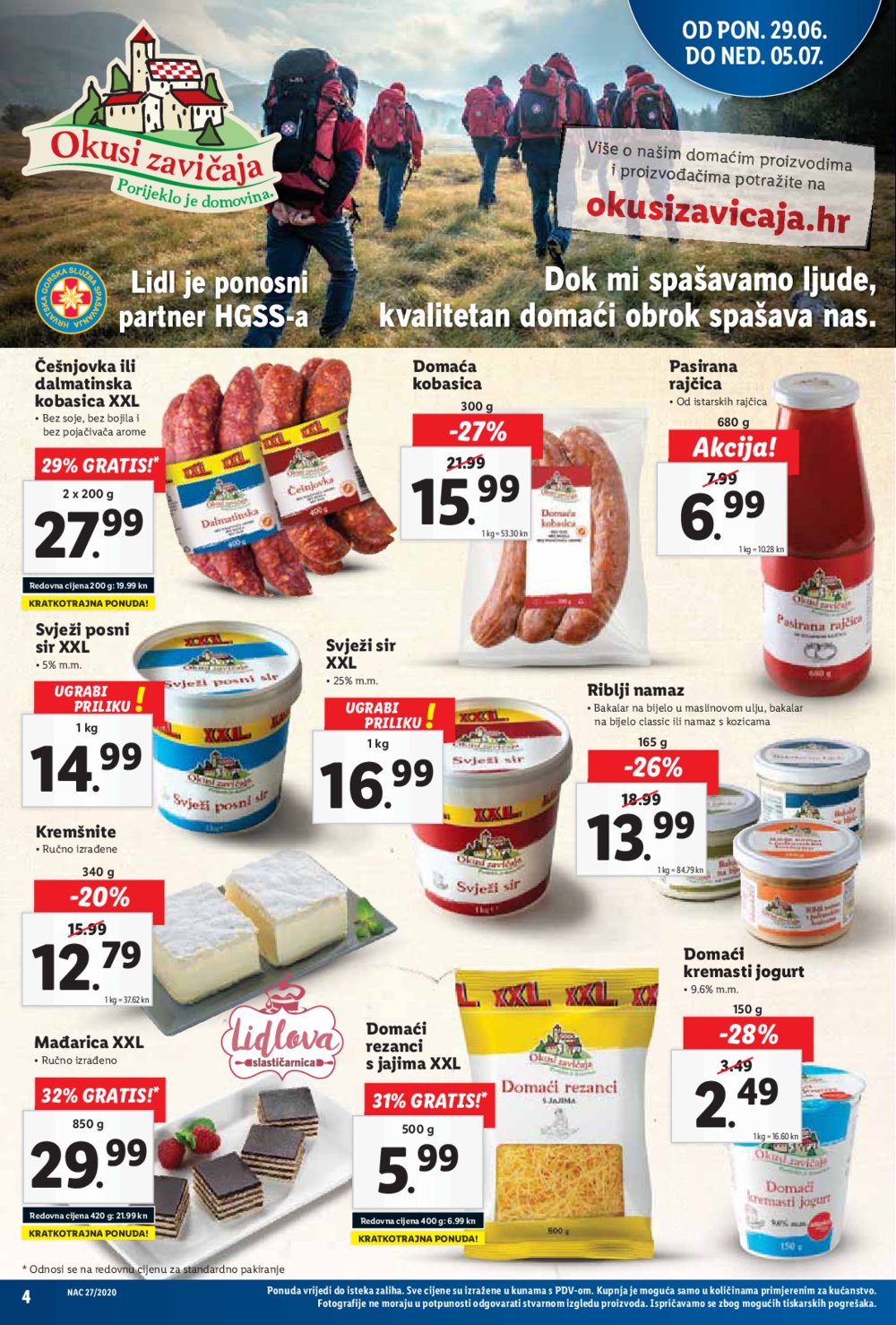 Lidl katalog Akcija 29.06.-05.07.2020.