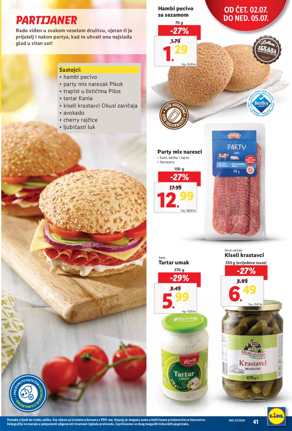 Lidl katalog Akcija 29.06.-05.07.2020.