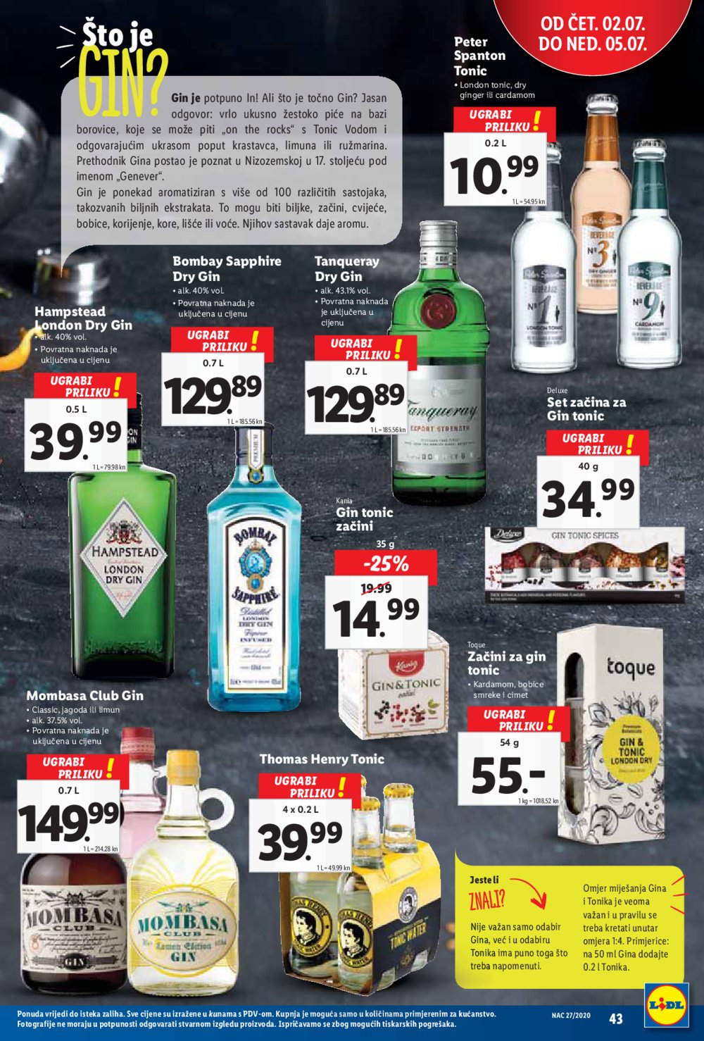 Lidl katalog Akcija 29.06.-05.07.2020.
