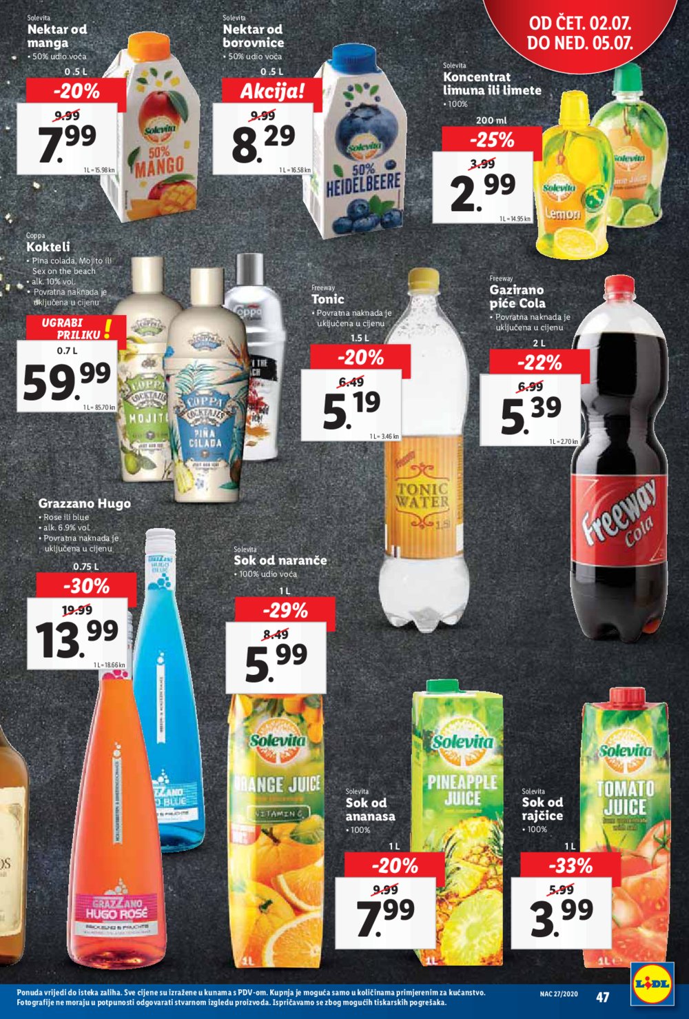 Lidl katalog Akcija 29.06.-05.07.2020.