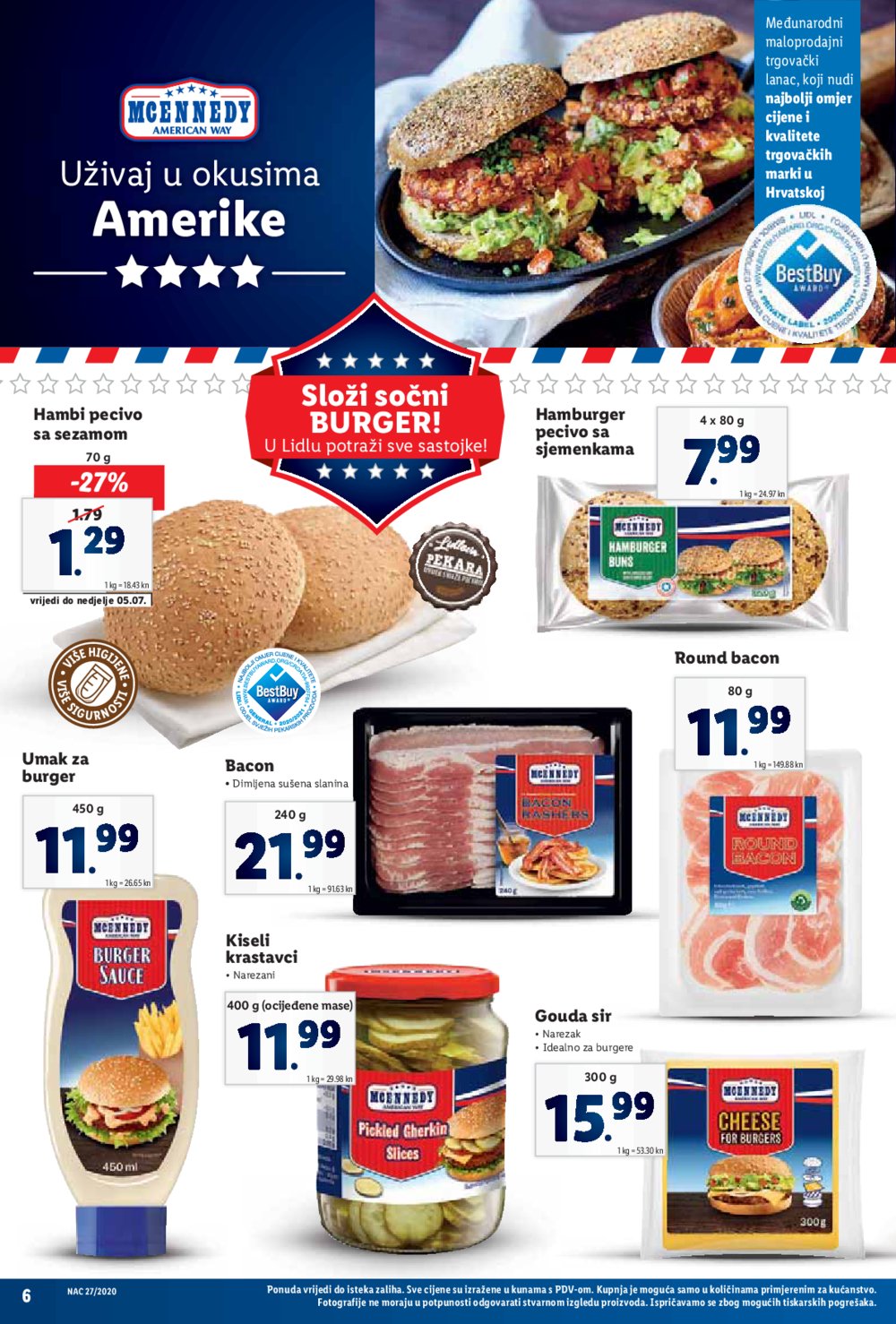 Lidl katalog Akcija 29.06.-05.07.2020.