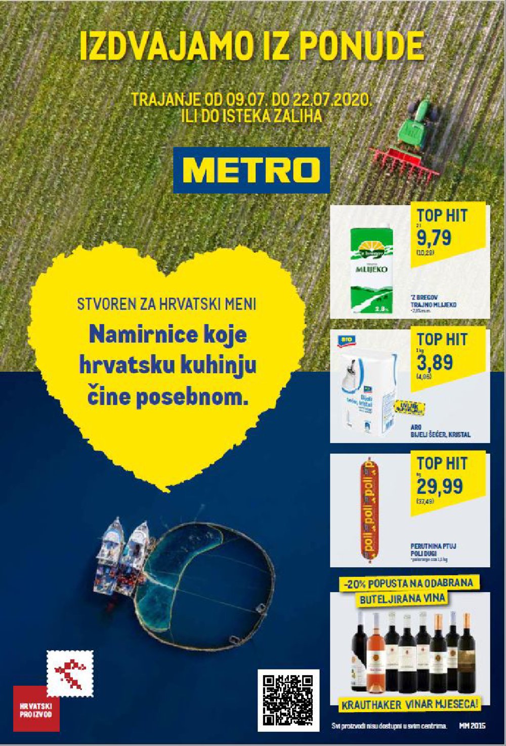 Metro katalog Akcija Prehrana 09.07.-22.07.2020.