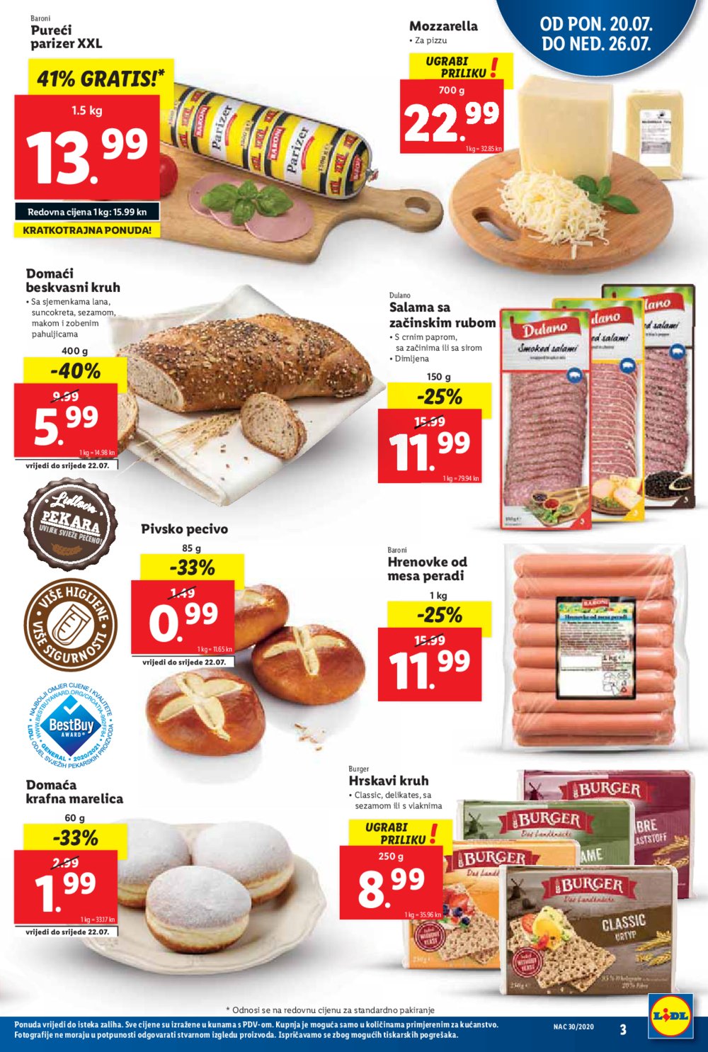 Lidl katalog Akcija 20.07.-26.07.2020.